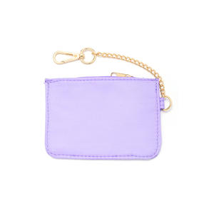 Monedero <span class=keywords><strong>de</strong></span> Tela Color Caramelo, Mini Monedero Multicolor con Llavero, Monedero Personalizado para Monedas, Tarjetero para Mujer - Product Image 6