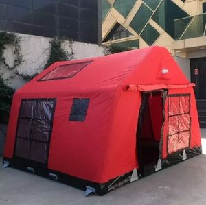 Tente de camping gonflable <span class=keywords><strong>WAKE</strong></span> imperméable en Oxford pour l'extérieur, pour 8 à 10 personnes, utilisation quatre saisons, ouverture automatique rapide - Product Image 1