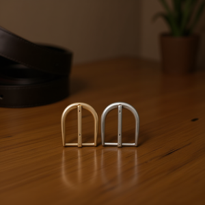 Fibbia per Cintura ILAN 2.5cm Oro Argento Confezione Mista 1 Pezzo per Cinture in Pelle - Product Image 2