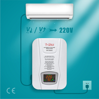전원 벽 마운트 에어컨 전압 안정기 220v ac 자동 전압 조정기/안정기 avr 3000va