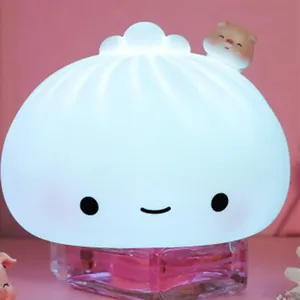 Lámpara de Escritorio USB con Forma de Hongo, Portátil, Luz Blanca Cálida, ABS, para Dormitorio Infantil, Tamaño Mediano, Directo de Fábrica - Product Image 3