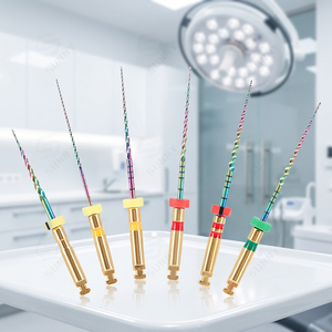 Limes endodontiques flexibles NITI, lime rotative endodontique colorée, lime endo manuelle pour la thérapie en clinique dentaire - Product Image 1