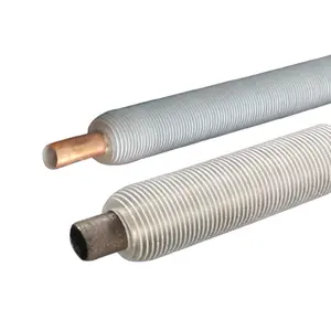 Factory Directly Aluminium Extruded Type Pipe Heat Fins Tube