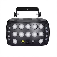 Nouvelle Lampe Stroboscopique à Matrice LED RGBW, Effet Wash Beam, Sonore et DMX512, pour Discothèque, Mariage, Concert, Studio, Éclairage Brillant