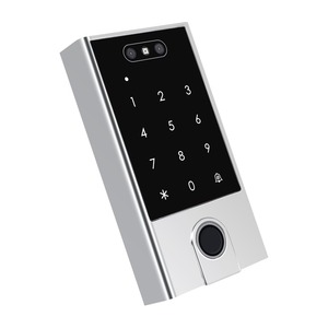 Terminal de contrôle d'accès par empreinte digitale pour couloir, avec clavier et serrure, en gros - Product Image 5