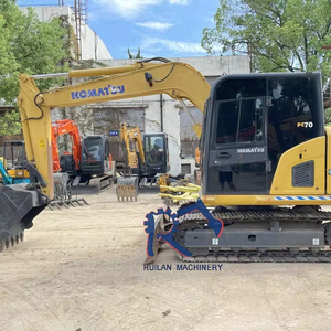 Miniexcavadora Komatsu PC70-8 Usada en Japón, Modelo 2024, Tipo Oruga, Motor, Caja de Cambios, Bomba, Rodamientos - Excelente Estado, 7000 kg, 700-800 Horas - Product Image 3