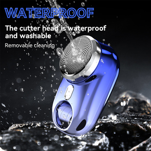 इलेक्ट्रिक शेवर पुरुषों उस्तरा दाढ़ी <span class=keywords><strong>Trimmer</strong></span> के लिए पोर्टेबल बैटरी शेविंग मशीन के लिए जेब आकार मिनी शेवर घर कार यात्रा - Product Image 3