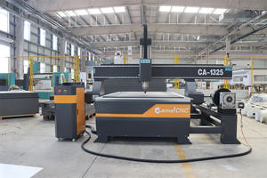 4 轴数控雕刻机 1325，用于 3D 木泡沫和塑料艺术雕塑 - Product Image 4