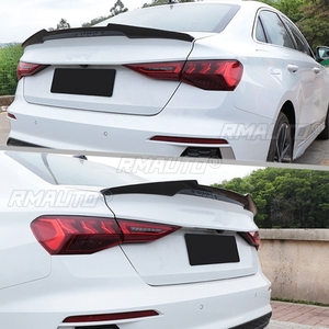 Alerón Trasero para Audi A3 Sline S3 RS3 8Y Sedán 2021-2023, Estilo M4, Negro Brillante, para Maletero - Product Image 3