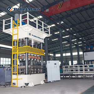 Máquina de prensado en caliente para la fabricación de palets de madera con tratamiento térmico - Product Image 3