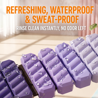 Poids réglables pour chevilles et poignets 2lb en silicone et acier – Bandes lestées pour femmes, yoga, marche, entraînement en salle de sport
