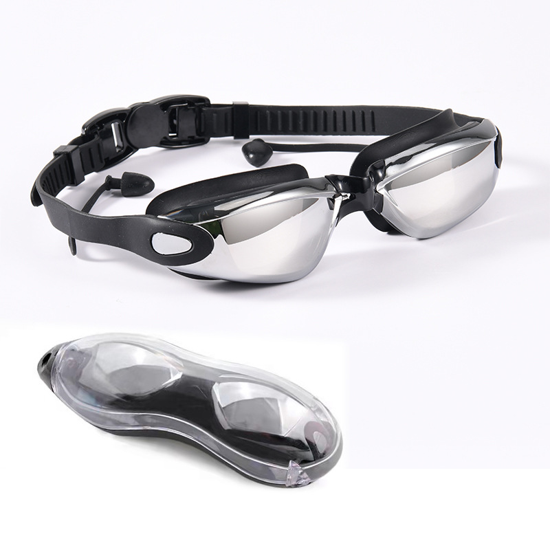Black with silver plating