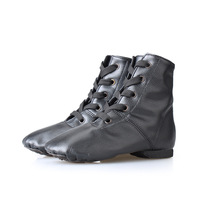 Bottes de danse pour femmes en cuir PU, chaussures de jazz, chaussures de danse latine et de salon