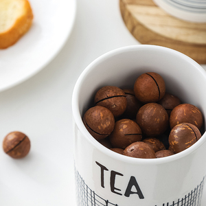 Großhandel Neuheit: Leicht Luxuriöses Nordisches Umweltfreundliches Regal für Küche, Kaffee, Tee, Zucker, Getreide-Aufbewahrung mit Bambusdeckel und Keramik-Verschluss - Product Image 3