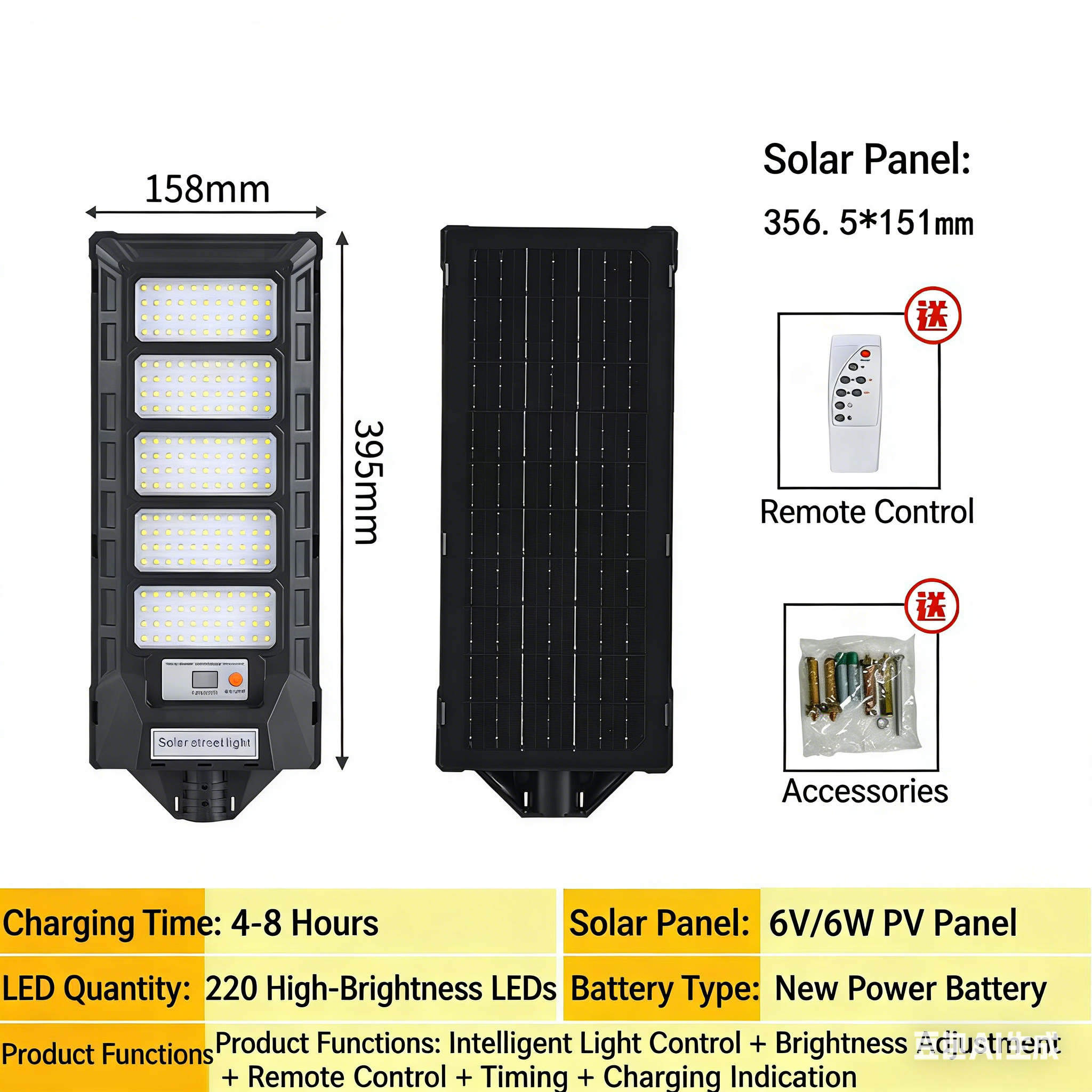 400W - 220 perles par cinq tasses