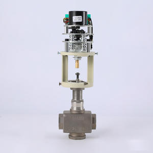 วาล์วโซลินอยด์ไฟฟ้าแบบสแตนเลสสตีล พร้อมระบบควบคุมอัตราส่วนและอินทิกรัล  ข้อต่อเกลียวในทองเหลือง  แบบสวิตช์  อะไหล่ระบบ HVAC - Product Image 5