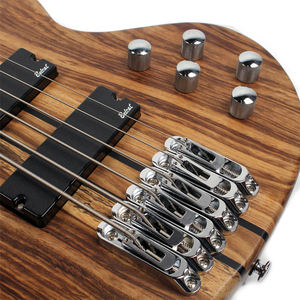 Mejor venta de madera de cebra personalizada de fábrica bajo eléctrico <span class=keywords><strong>guitarra</strong></span> - Product Image 5