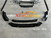 XLstyling Car Black Knight warrior Lèvre avant Jupe latérale Diffuseur arrière Spoiler Aero kit carrosserie Pour BMW X3 G01 bodykit