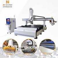 Router CNC M-shine 2030 de 4 Ejes, Máquina Router CNC para Trabajar la Madera, Grabado y Fresado, Máquina CNC para Tallar Madera para Fabricación de Muebles