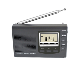 Radio Portátil JH-310 de 9 Bandas AM/FM/MW/SW con Pantalla LCD, Reloj Despertador, Auriculares y Altavoz - Product Image 6