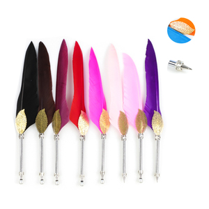 Thiết Kế Cá Nhân 24 Màu Chất Lượng Cao Bút Lông Bút Bi Với Lông - Product Image 2