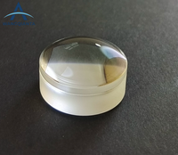 Optical Glass 42mm Diameter 90% Clear Aperture Double Achromatic Lenses Plano Convex Lens for Beam Focusing Systems