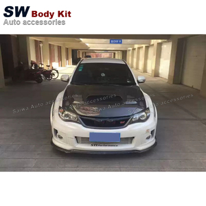 SW Carbon Fiber <span class=keywords><strong>WRC</strong></span> Style Hood para Subaru <span class=keywords><strong>Impreza</strong></span> 10 Upgrade Front Engine Cover Hood Auto Parts - Product Image 2