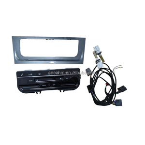 Touchez le panneau de commande de la climatisation, interrupteur de commande de la climatisation à cristaux liquides chauffés avec cadre gris, pour Golf 7/7.5 - Product Image 4