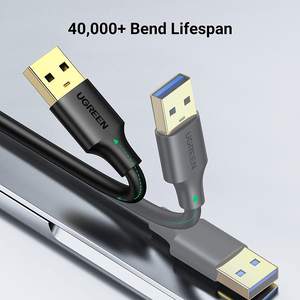 UGREEN USB to USB Cable USB 3.0 Male to Male Type a to Type a Data Cable <b>for</b> Data Transfer durability electronic accessories - Product Image 2