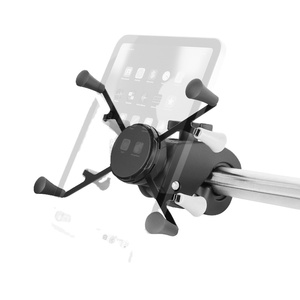 <b>Tablet</b> Holder Mount Handlebar Clamp <b>Stand</b> for Treadmill Elliptical Indoor Stationary Bike Exercise Bicycle for <b>Tablets</b> - Product Image 1
