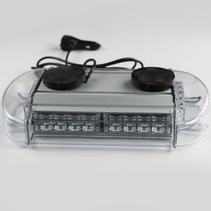 Mini <span class=keywords><strong>barre</strong></span> lumineuse d'avertissement <span class=keywords><strong>de</strong></span> <span class=keywords><strong>toit</strong></span> <span class=keywords><strong>de</strong></span> voiture 24 Watts 13 "33CM rouge bleu/ambre LED flash stroboscopique nouveau <span class=keywords><strong>compatible</strong></span> pour Tacoma FJ Cruiser - Product Image 1