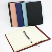 Benutzer definierte PU Leder Hardcover Notizen Schreiben Notizbuch Schüler Tagebuch Notizbücher Schule Bulk Planer Büro PU Notizbuch
