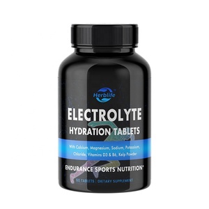 Tabletas de Electrolitos de Marca Privada OEM con Magnesio, Sodio, Potasio, Cloruro, Vitaminas D3 y B6, Polvo de Algas, Aptas para Dieta Cetogénica - Product Image 1