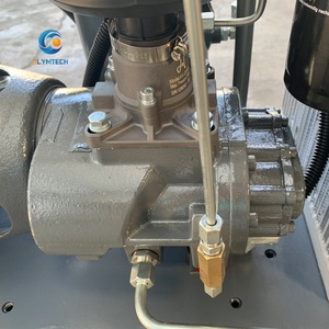 Customized Industrial Single-Phase 2-in-1 <b>Screw</b> Air Compressor AC/ Gas Powered Oil Lubricated Air Cooled Configurable Components - Product Image 3