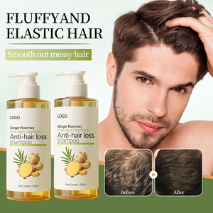 Champú reparador suave de biotina y jengibre, champú <span class=keywords><strong>para</strong></span> <span class=keywords><strong>el</strong></span> <span class=keywords><strong>crecimiento</strong></span> <span class=keywords><strong>del</strong></span> <span class=keywords><strong>cabello</strong></span> de romero y jengibre natural, champú anticaída <span class=keywords><strong>para</strong></span> reducir la caída <span class=keywords><strong>del</strong></span> <span class=keywords><strong>cabello</strong></span> - Product Image 5