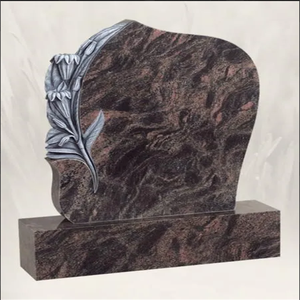 Conception Cimetière Croix Pierre Naturelle Granit Pierre Tombale Monument Pierre Tombale Mémorial Pierre Gravale Funerar - Product Image 3