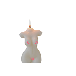 Bougies en forme de corps de femme nue E136 <span class=keywords><strong>Sculpture</strong></span> d'art Statue de torse de femme Aromathérapie Décoration Cadeau Bougie parfumée Nordic INS - Product Image 6