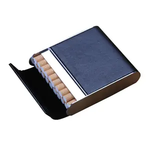 厂家批发价格男士烟嘴盒金属便携式烟盒