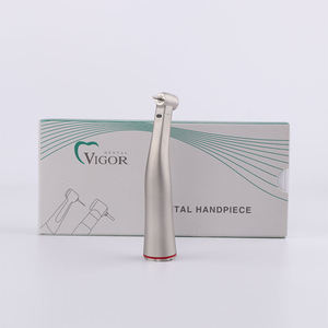 หัวกรอไฟเบอร์ออปติก Vigordental VG-1:5 1:5 แบบเพิ่มความเร็ว รุ่นขายดี ตัวเครื่องสแตนเลส ใช้กับมอเตอร์ไฟฟ้า FG Bur - Product Image 2