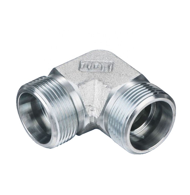 METRIC MALE ELBOW 90 DEGREE HOSE ADAPTERS FITTINGS CONNECTOR