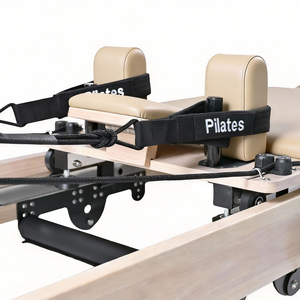 AOC-FL110 - Fabricación y Suministro de <span class=keywords><strong>Reformer</strong></span> de <span class=keywords><strong>Pilates</strong></span> Plegable Personalizado, Máquina de <span class=keywords><strong>Pilates</strong></span> de Madera de Arce para Uso Doméstico, <span class=keywords><strong>Cama</strong></span> de <span class=keywords><strong>Pilates</strong></span> de Lujo - Product Image 4