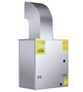 Energy Saving Return Air Loop 511800BTUs Heat Output Industrial Gas Heater for Drying Room