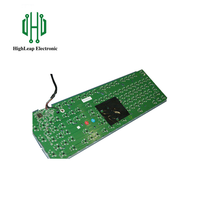 60% 80% QMK Qmk melalui kustom Rgb Backlit hotswap Keyboard mekanik Pcb