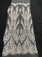 DELACE – patchs de fleurs de haute qualité, appliques de dentelle avec perles, tissu brodé pour robe de soirée