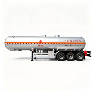 DOT Certified LPG Haulage Semi <b>Trailer</b> 50m³ Heavy Duty Industrial Liquefied Gas Logistics <b>Trailer</b> - Product Image 1