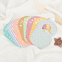 Diviseurs de vêtements pour bébé nouveau-né à double face avec 8 motifs personnalisés pour le rangement des vêtements dans le placard