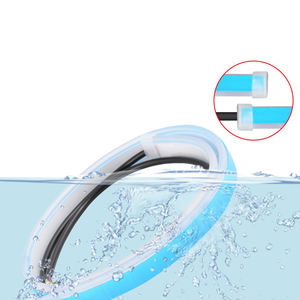 Lámpara LED Flexible para Coche, Luz Diurna DRL Impermeable con Efecto de Flujo de Señal de Giro, 12V 10W - Product Image 3