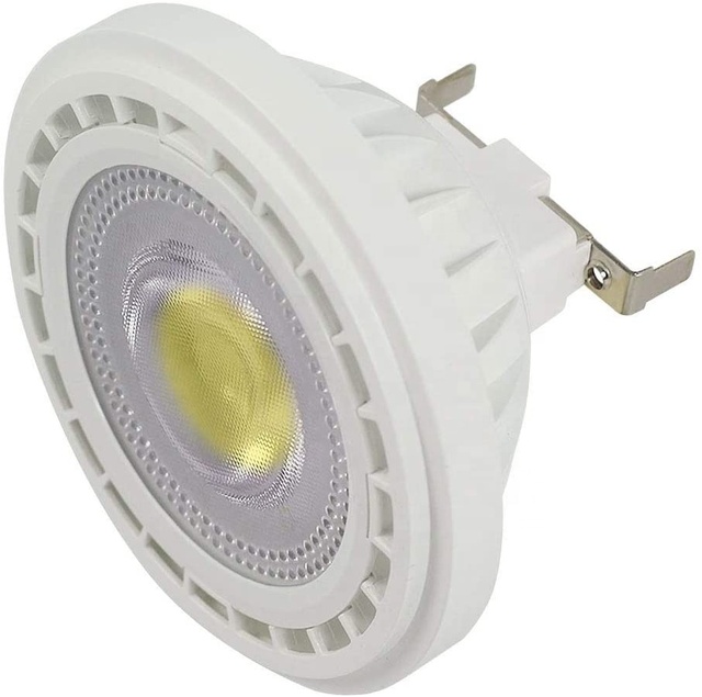 Modern 12W Aluminum LED Lamp 1200lm IP44 Gu10/G53/AR111 Spotlight Waterproof AC85-265V 6000K CRI80 24 Beam Angle Surface Mount