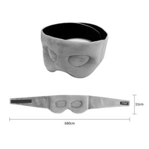 Terapia Microwavable Warm 3D linhaça lavanda Comprimir Vapor Quente Máscara Eye Sleep Aquecido Eye travesseiro Alívio Olho Seco - Product Image 2