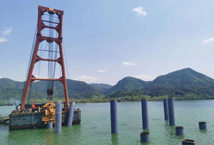 ค้อนกองกองแผ่นเหล็กและกองเครนไฟฟ้าแบบ vibro ไดรฟ์ - Product Image 6